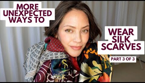 More Unexpected Ways to Wear Silk Scarves (PART 3 of 3)