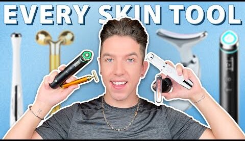 I Spent One Year Trying Every Viral Skin Tool | medicube, Face Rollers, + More!